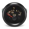 Water Temp Gauge 150 Celsius 24V 52MM Black Oil Temp Gauge Oil Press Meter 10 Bar Volt Gauge Truck Car Truments