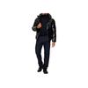 Calvin Klein Solid Color Hooded Zip-Up Long Sleeve Jacket Men Jackets Black K10K113721-BEH