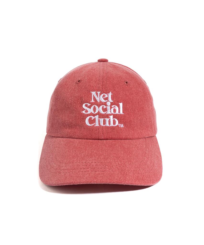 NET SOCIAL CLUB Net Social Club Pigment Cap (Red)