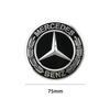 Naklejka Samochodowa 2025 Gorąca Do Benz 4 szt. 75 MM Kołpaki Piasty Koła Samochodowego Wieniec AMG dla Mercedes Benz GLE GLK SLK CLA CLK W203 W204 W20