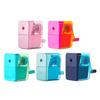 Manual Pencil Sharpener Adjustable Thickness, Auto Feeding In Single Hole Pencil Sharpener for Children Artists Student