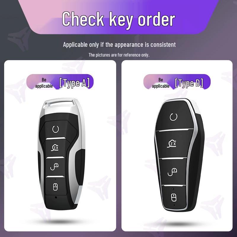 BYD Song Pro, Qin Plus DMI, Han EV, Dolphin, Seagull, Yuan, Tang Car Key Protective Case