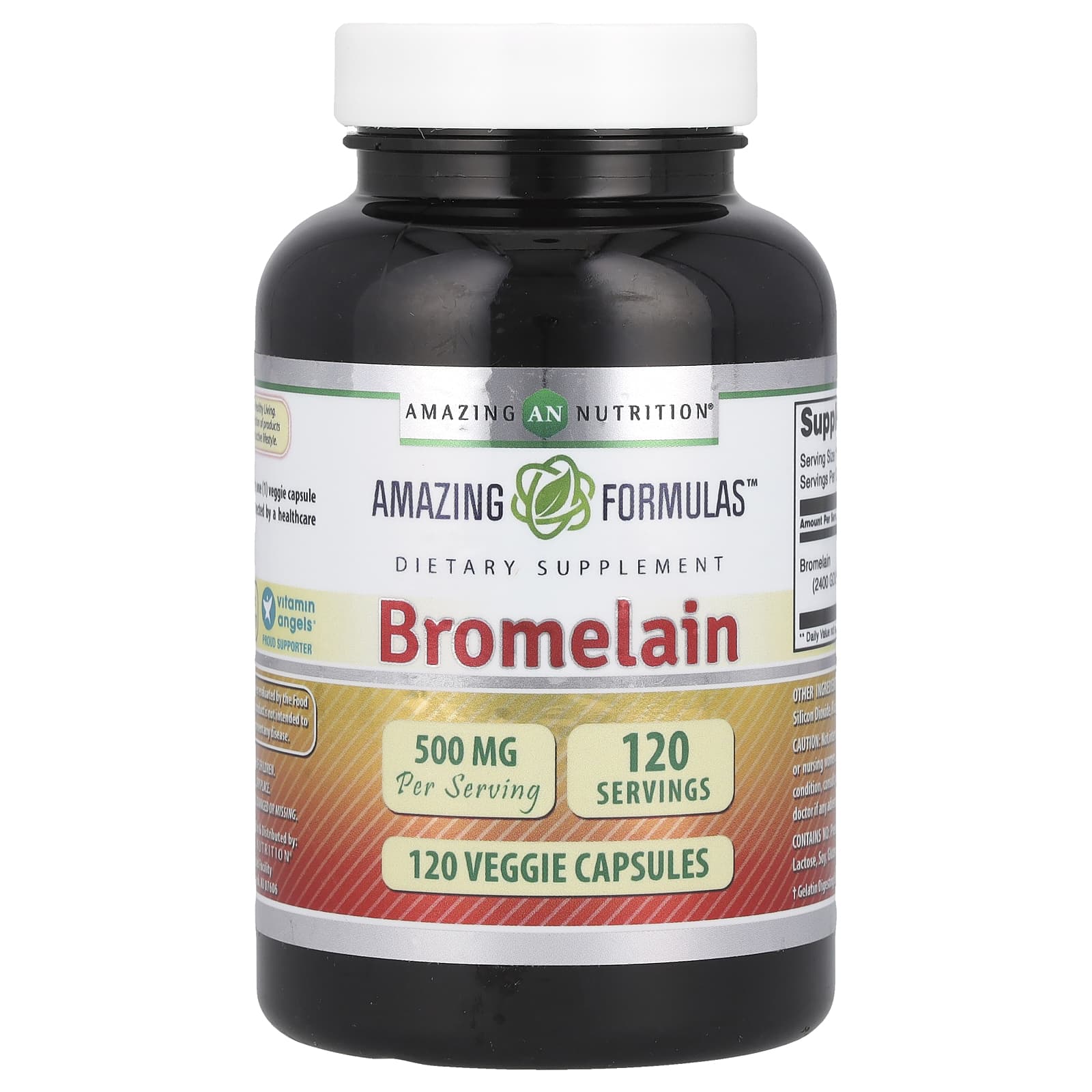 

Bromelain, 500Mg, 120 Veggie Caps
