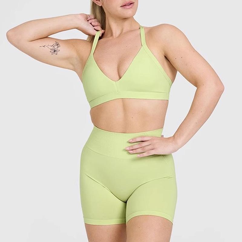 Women's Quick-Dry Shockproof Yoga Vest with Chest Pad - High Elasticity & Breathable Sports Bra