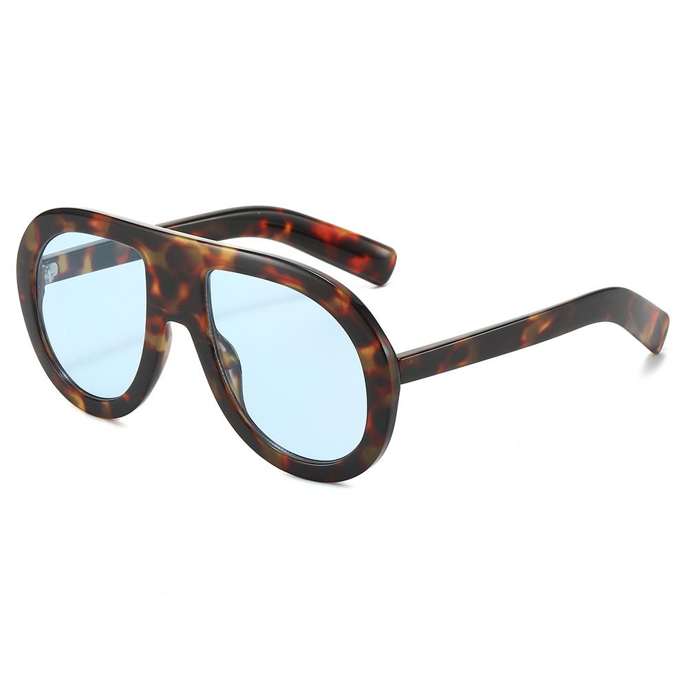 2025 Pilot Sunglasses Unisex Y2K Bold Frame Designer Aviation Colorful Personality UV400 Sun Glasses Lentes