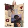 Conrad Fisher The Summer I Turned Pretty Blanket Multi-size Warm Cozy Fluffy Throw Blankets for Couch Sofa and Bed