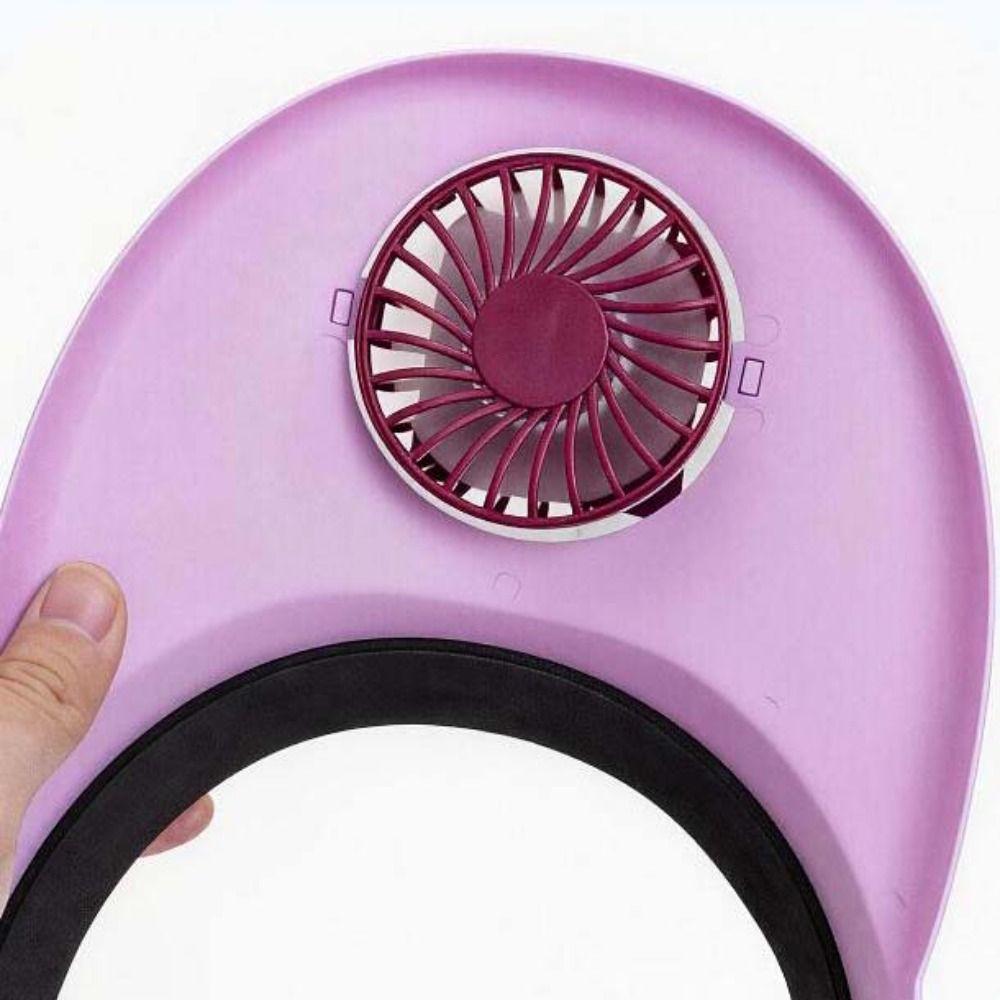 Strong Wind Summer Fan Sunhat Breathable Fisherman Hat Solar Fan Cap  Outdoor Activities