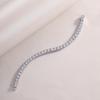 Fashion Design Hip Hop Iced Out Tennis Chain 925 Silver VVS Moissanite Bracelet for Man Woman Gemston 5mmTennis Chain Bracelet