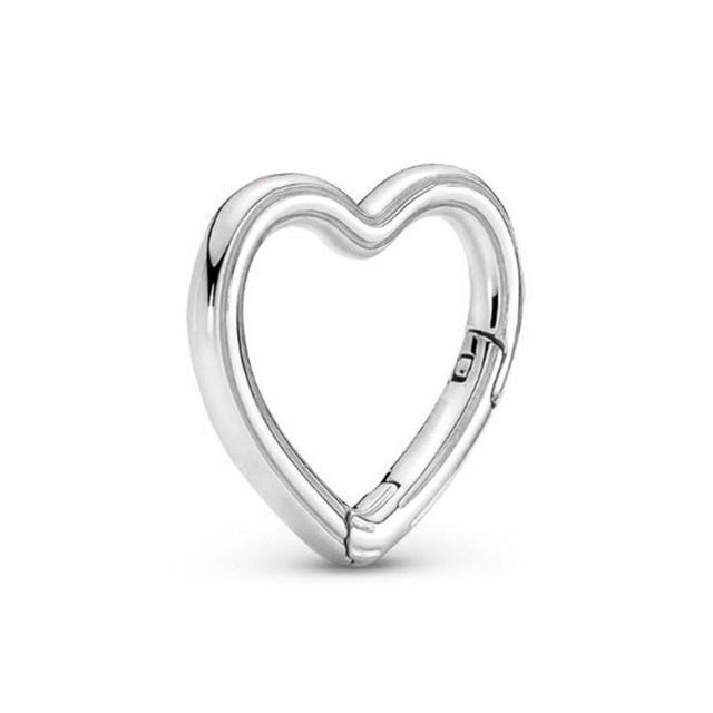 The New 925 Silver Pearl Charm Fits Pendant In Original Accessory Women's Jewelry Bracelet Collection