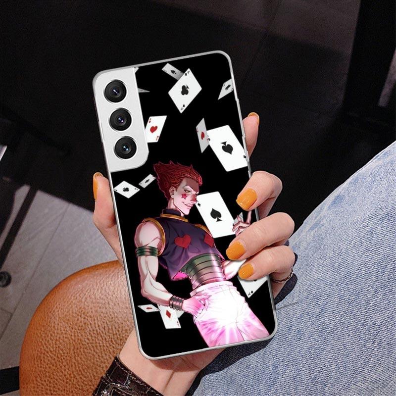 Hunter X Hisoka Phone Case For Samsung Galaxy S24 S25 Edge S26 Ultra S23 S22 S21 Plus S20 FE + Personalized Print Cover Galaxy S