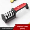 Multi-Functional Household Knife Sharpener: 3-4 Stage Manual Sharpening Stone for Kitchen Knives