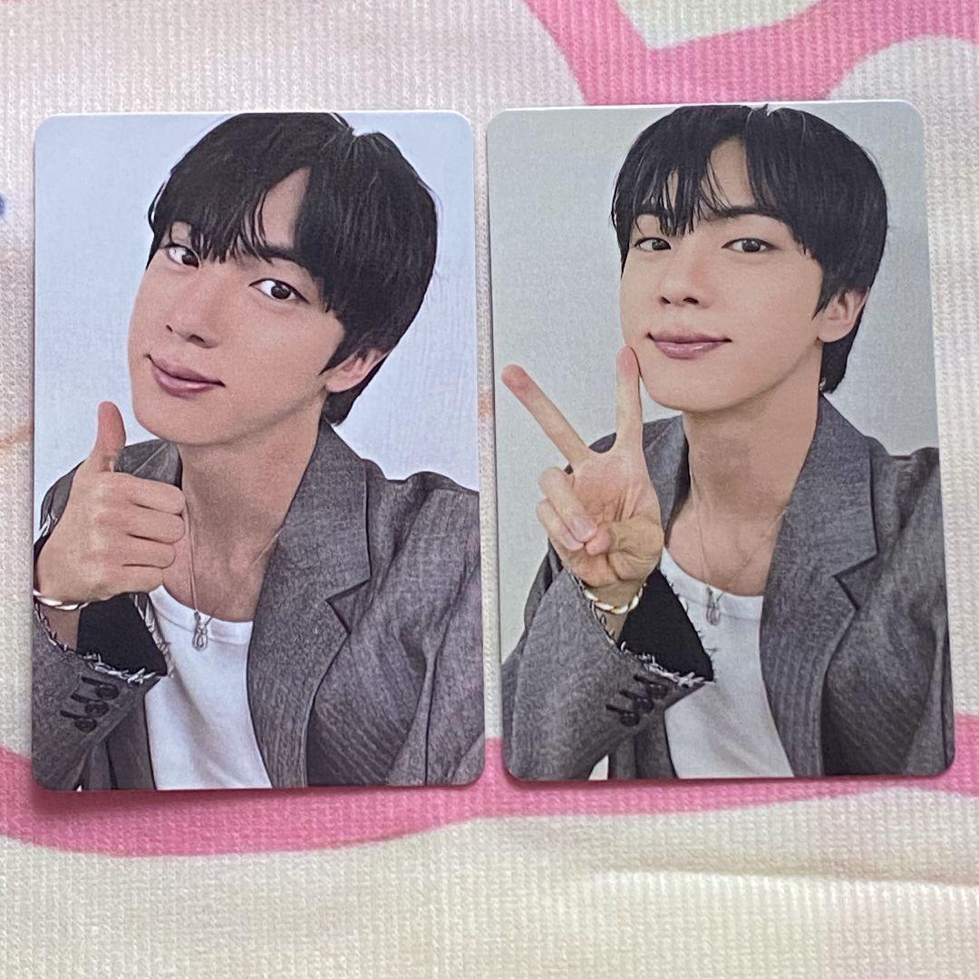 

[USED] BTS RUNSEOKJIN_EP.TOUR Trading Cards JIN 2 pieces
