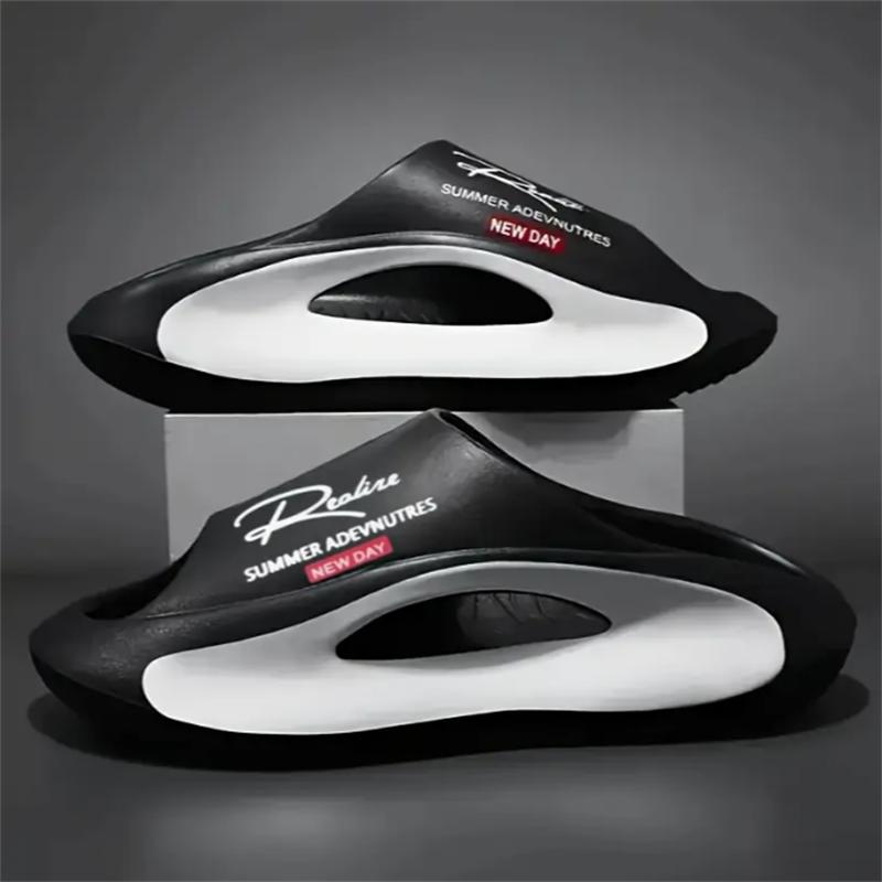 New Men Slide Shoes Women Shoes Summertime Beach Slide Shoes Luxury Outside Indoor Eva Soft Flip Flops Male Slip-Resistant Shoes