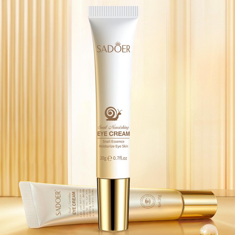 Snail Eye Cream 20g Anti-Wrinkle Firming Remove Eye Bags Dark Circles Brighten Whitening Eye Skin Care