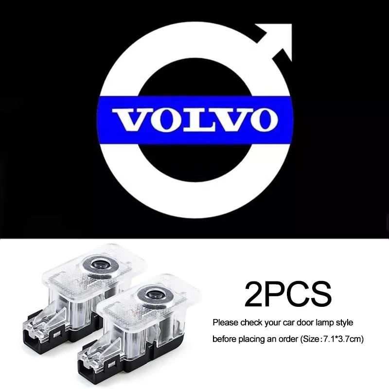 

2/4Pcs HD Led Car Welcome Door Light For Volvo AWD C30 C70 S40 S60 S80 S90 T6 V40 V50 V60 V70 V90 XC40 XC60 XC70 XC90 auto