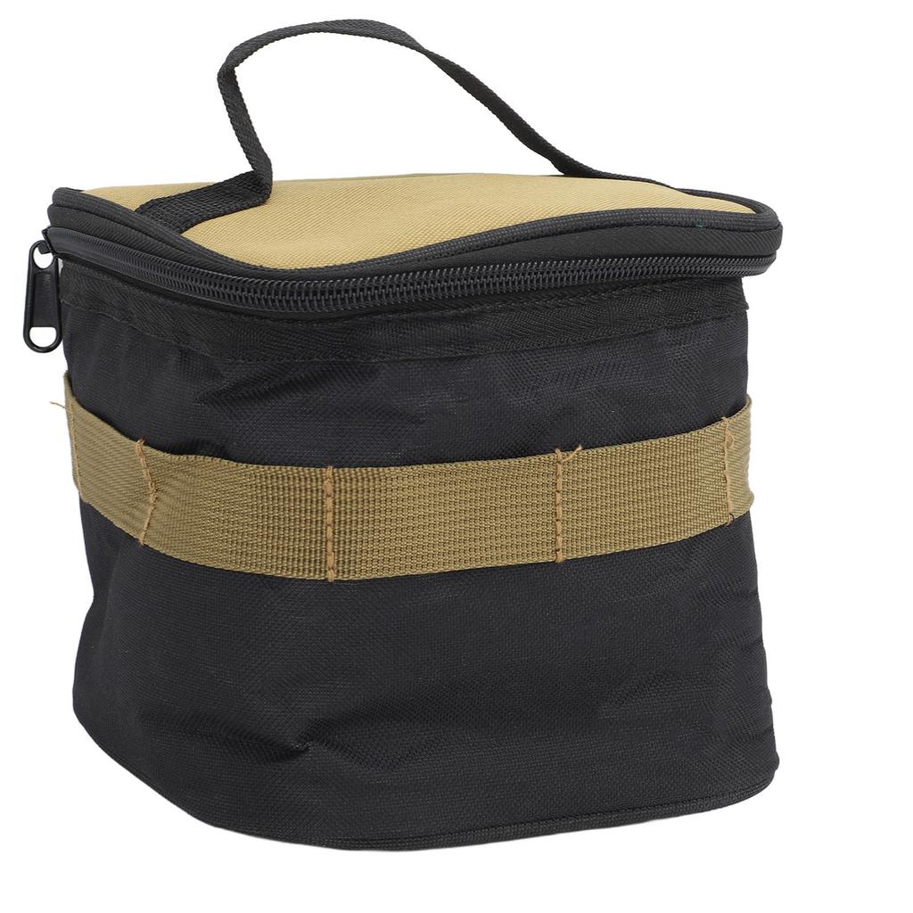 Spice Jars Storage Bag Large Capacity Stylish Look Lightweight Portable Oil Bottle Storage Bag for Picnics Traveling