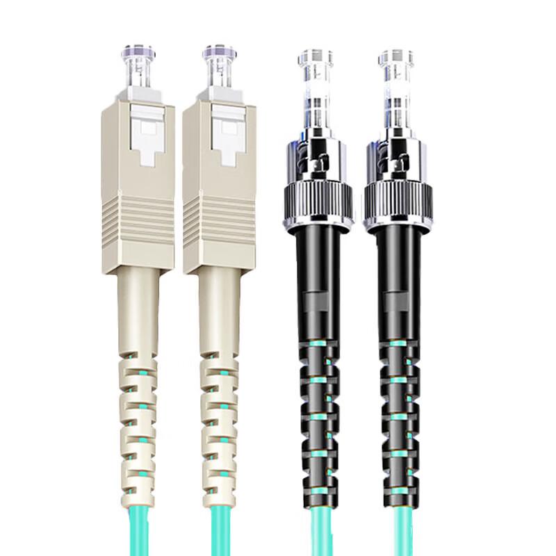 

SAMZHE SC-ST OM4 Multimode Dual Core Fiber Optic Patch Cable