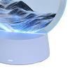 Sandmalerei Tischlampe 7 Farben 3D Sanduhr Tischlampe Treibsand Malerei Kunst Nachttischlampe