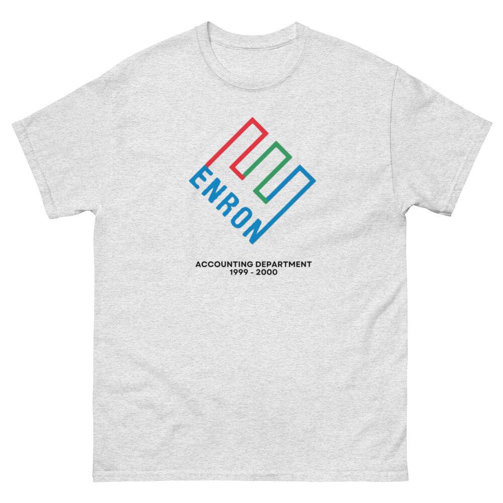 Throwback Style with an Edge The Enron T-Shirt Unisex T-Shirt XL 1830₽