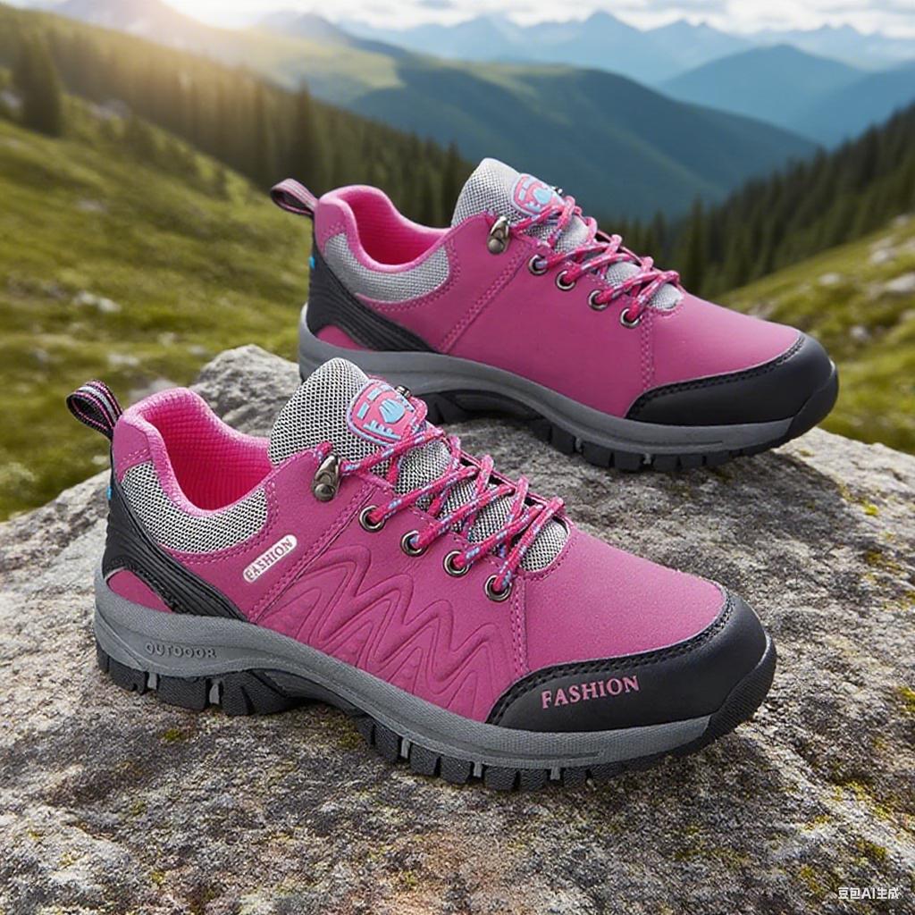 Calzados Mujeres Women's Hiking Shoes, Outdoor High-quality Wear-resistant Casual Hiking Shoes, Anti Slip Sports Shoes Designer