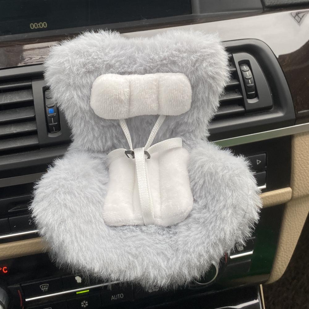Puppensitz Autozubehör Ornament Labub Sicherheitssitz Puppenzubehör Dekoration