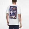 Nike Sportswear Logo Print Casual Short Sleeve T-Shirt Men Tops White CW0414-100