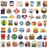 10/30/50pcs World Famous City Landscape Stickers Architecture Travel Scenery Decals DIY Toy Waterproof Graffiti Phone Luggage
