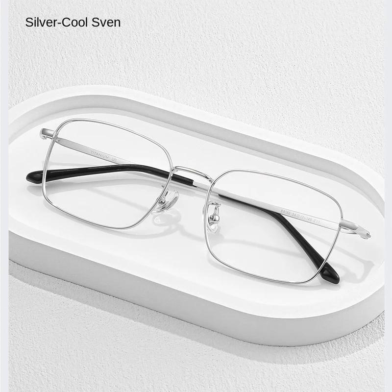 Luxury Metal Square Myopia Glasses For Women Men New Trendy Anti Blue Light Near Sight Eyeglasses Ultralight Minus Sight Eyewear