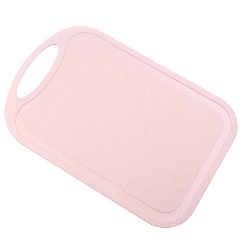 Lightweight Wheat Straw Cutting Board for Home Kitchen Baby Food Fruit Outdoor Portable