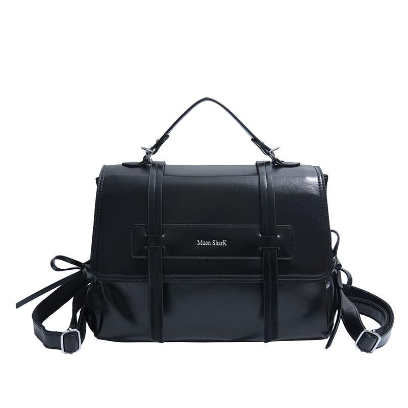 Tote bag women 2025 new large-capacity commuter backpack retro casual street trend shoulder travel backpack