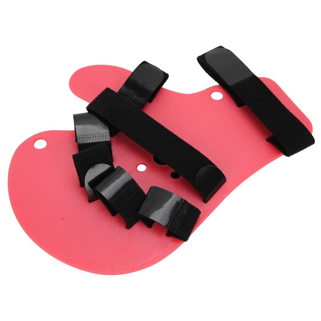Adult Finger Orthotics Board Stroke Hemiplegia Hand Finger Separate Plate Splint (Sling Type)Pink