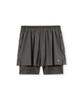 Beulaunyadeubaelleonseu Balance Trail Shorts, Olive Grey