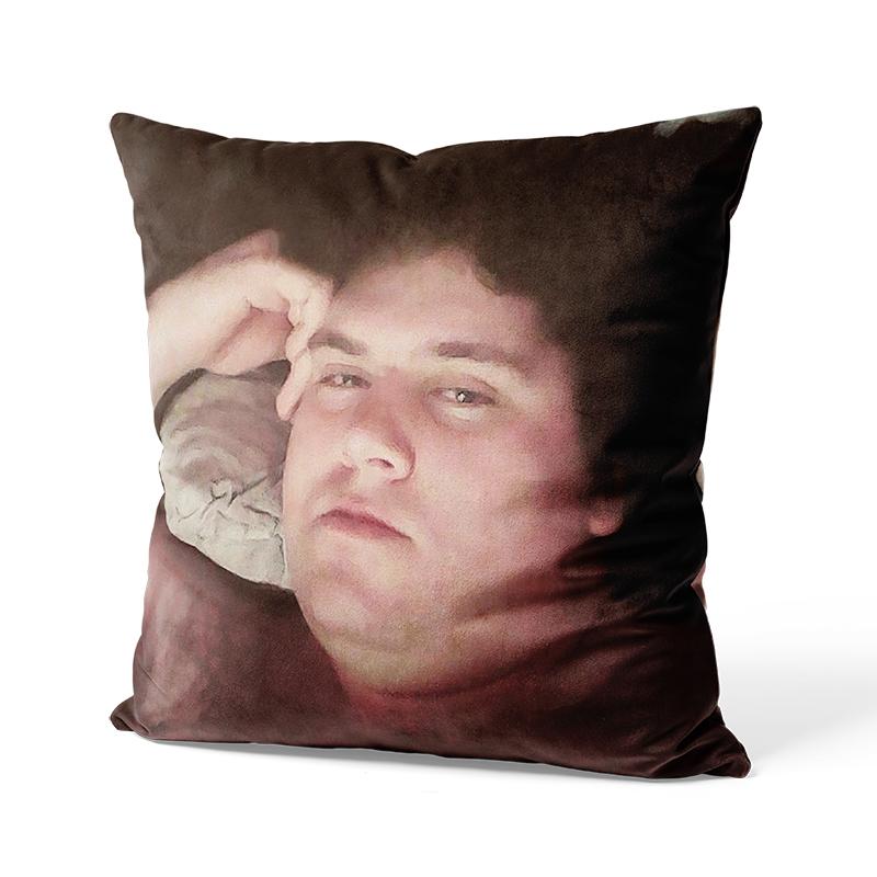 Aertemisi 18'' x 18'' Geiler Oger Quadratische Wurfkissen Kissenbezüge Hüllen Kissenbezüge 45cm x 45cm 1 Stück