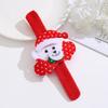 Cartoon Christmas Slap Bracelet Toy Kids Party Favor Santa Claus Snowman Reindeer Children Kid Wristband 2025 Xmas Gift New Year