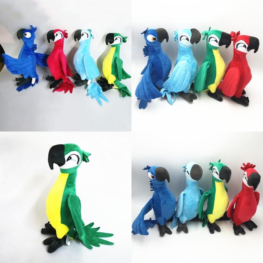 Adorable 30cm Rio Movie Plush Toy Parrot Bird Stuffed Animal Doll Perfect For Kids