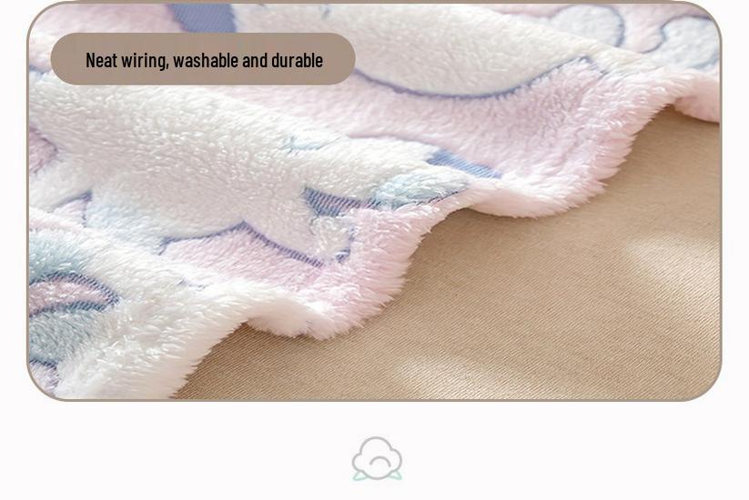 Ultra-Soft Quick-Dry Coral Fleece Baby Towel Blanket