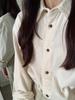 Korean Style Retro Corduroy Shirt: Women's Versatile Long Sleeve Spring/Autumn Layering Top