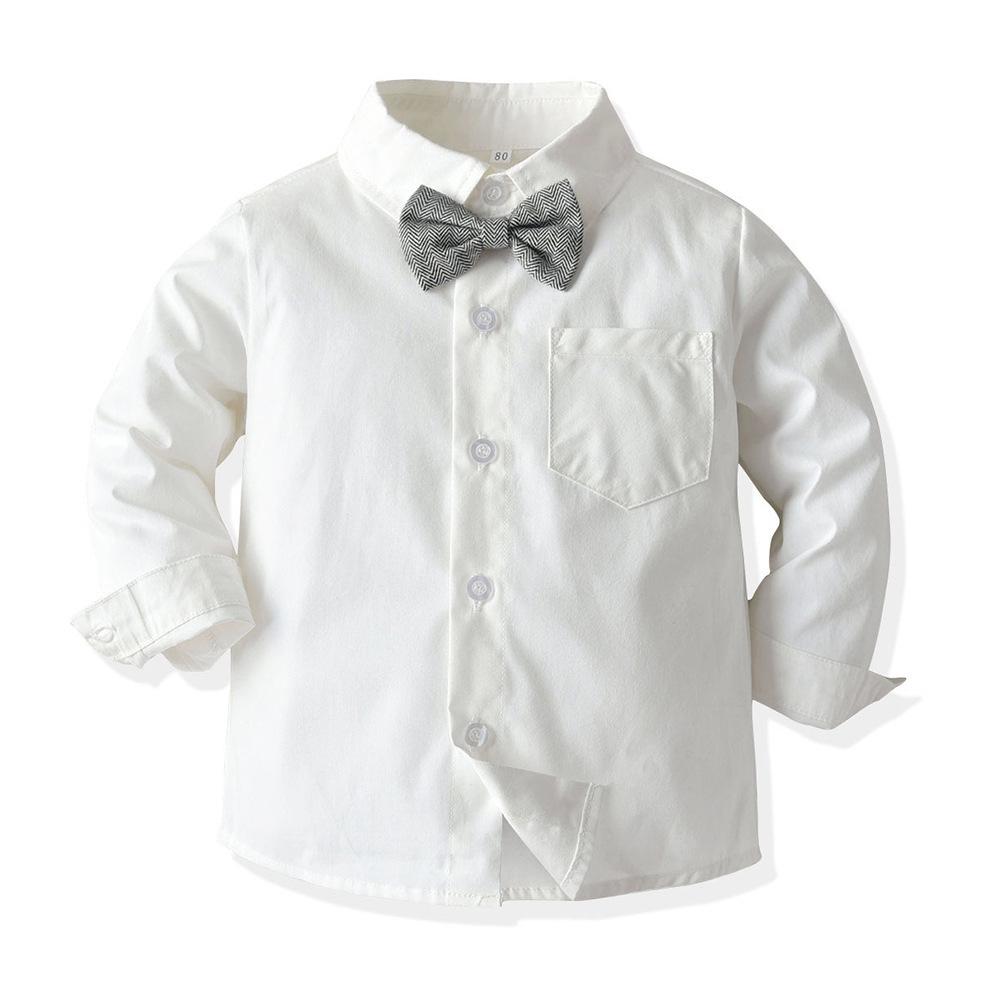 Boy's Gentleman Tuxedo Set: Long Sleeve Jacket, Pants, Vest & Hat