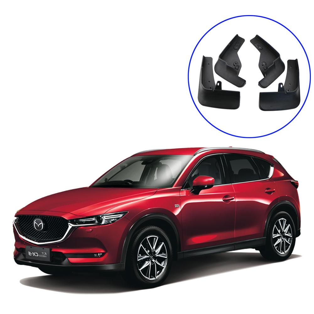 Car Mud Flaps for Mazda CX-5 CX5 2017 2018 2019 2020 2021 2022 2023 Mudflaps Splash Guards Mudguards Fender Protector Front +Rear 4pcs