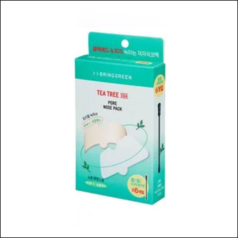 Bringgreen Tea Tree Cica Pore Nose Pack (3 pieces) / exp 2027.02