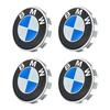 4PCS BMW Wheel Center Caps 68mm 56mm Blue white hubcap for BMW E46 E90 E30 F10 F30 X5 X3 E39 F25 E60 E91 E87 M Car Accessories
