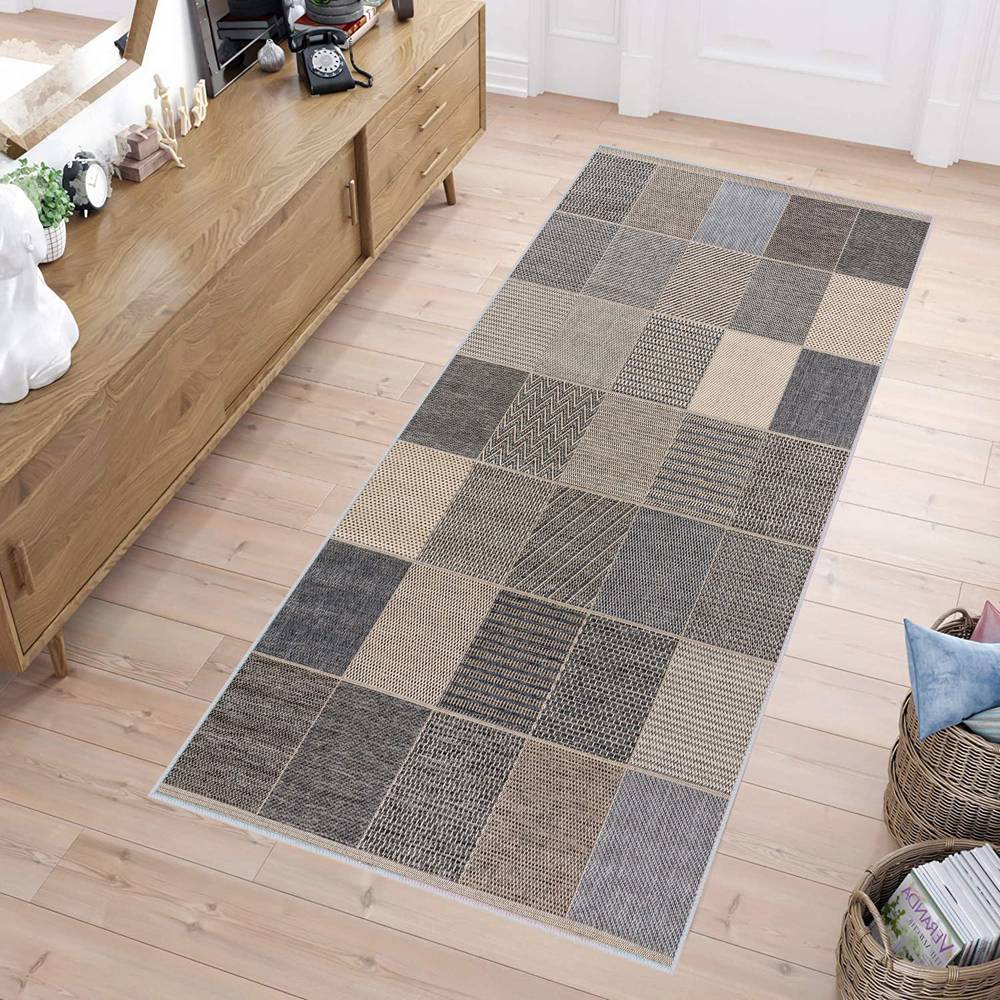 

Eliana Home Washable Printed Carpet LNA1275 50x80 бежевый