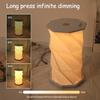 Mini Paper Lantern Night Light USB Charging Portable Foldable Book Lamp Bedroom Bedside Decor Nightlight LED Table Light Gifts