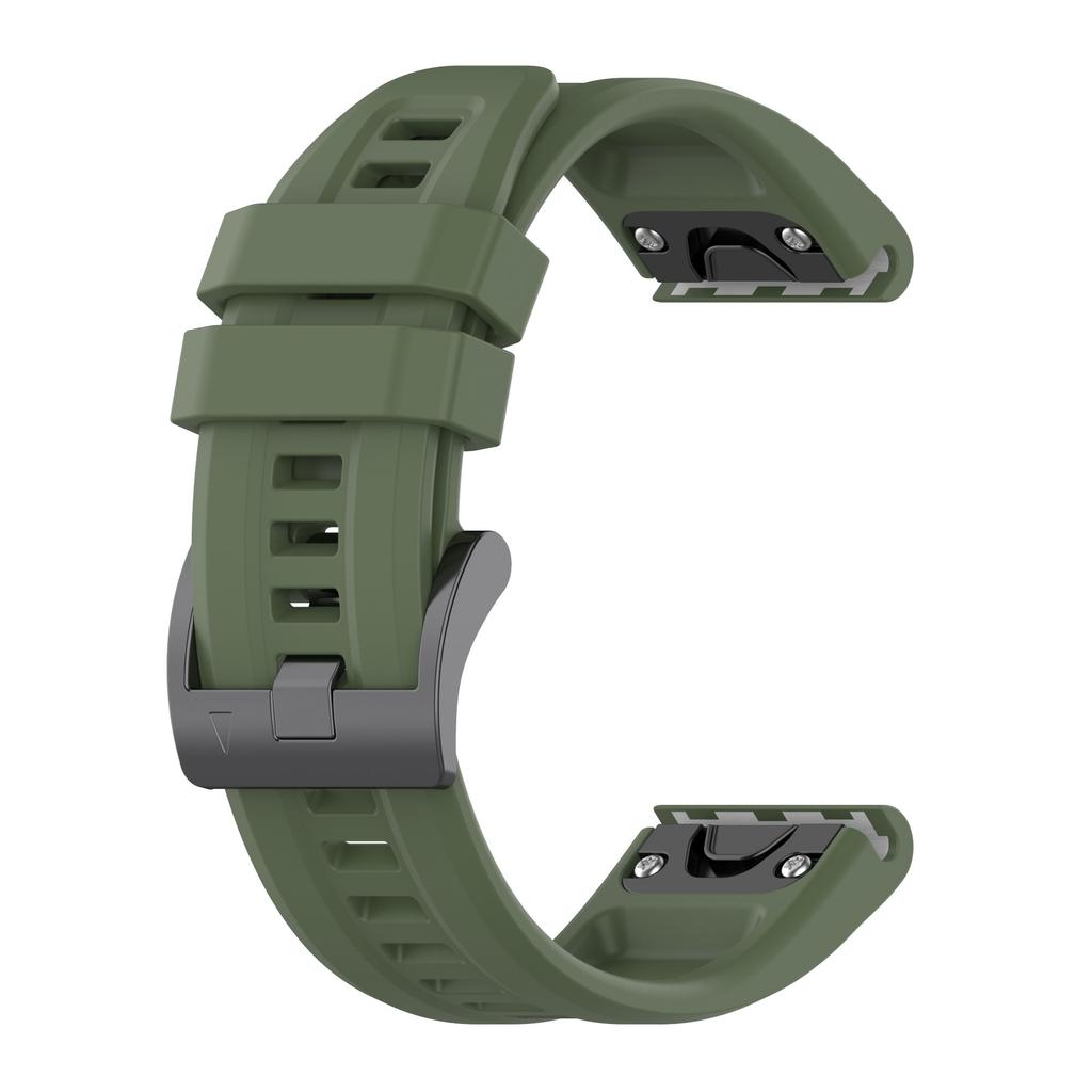 26MM 22MM 20MM Silicone Watch Band Straps For Garmin Fenix 6X 6 6S Pro 7X 7 Easyfit Wristband Fenix 5 5X 5S Plus Smartwatch Bracelet