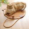 Cat Scratching Pads With Cotton Rope Ball, Round Sisal Braided Cat Pad Cat Scratcher Mat Protector For Wall, Couch Carpets Sofa