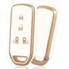 OFF WE GO Key Case, TPU Car Key Cover, Key Shell, Compatible with New
