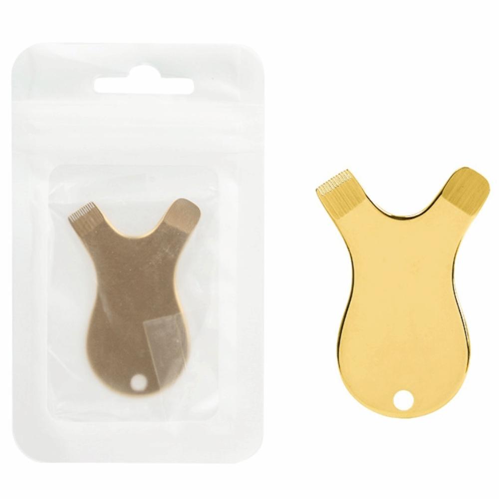 Edelstahl Wimpernverpflanzungswerkzeug T-Typ Wimpernverlängerungswerkzeug Lash Lift Werkzeug Damen