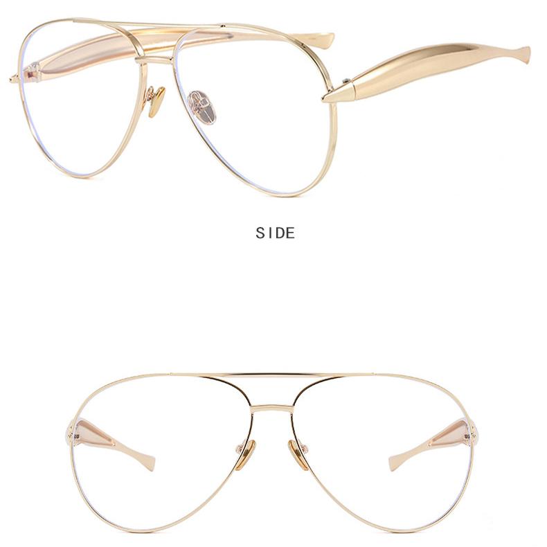 Lunettes de soleil pour femmes, lunettes de soleil rétro en métal pour hommes.