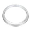 uxcell Hub Centric Ring Aluminum Alloy Car Hub Center Ring Wheel Replacement Boressor Spacer Silver Tone 4pcs 83.1mm-71.1mm