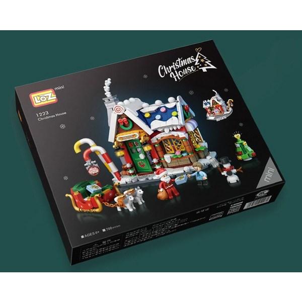 LOZ Mini Nanoblock, Santa House, koreanske populære leker
